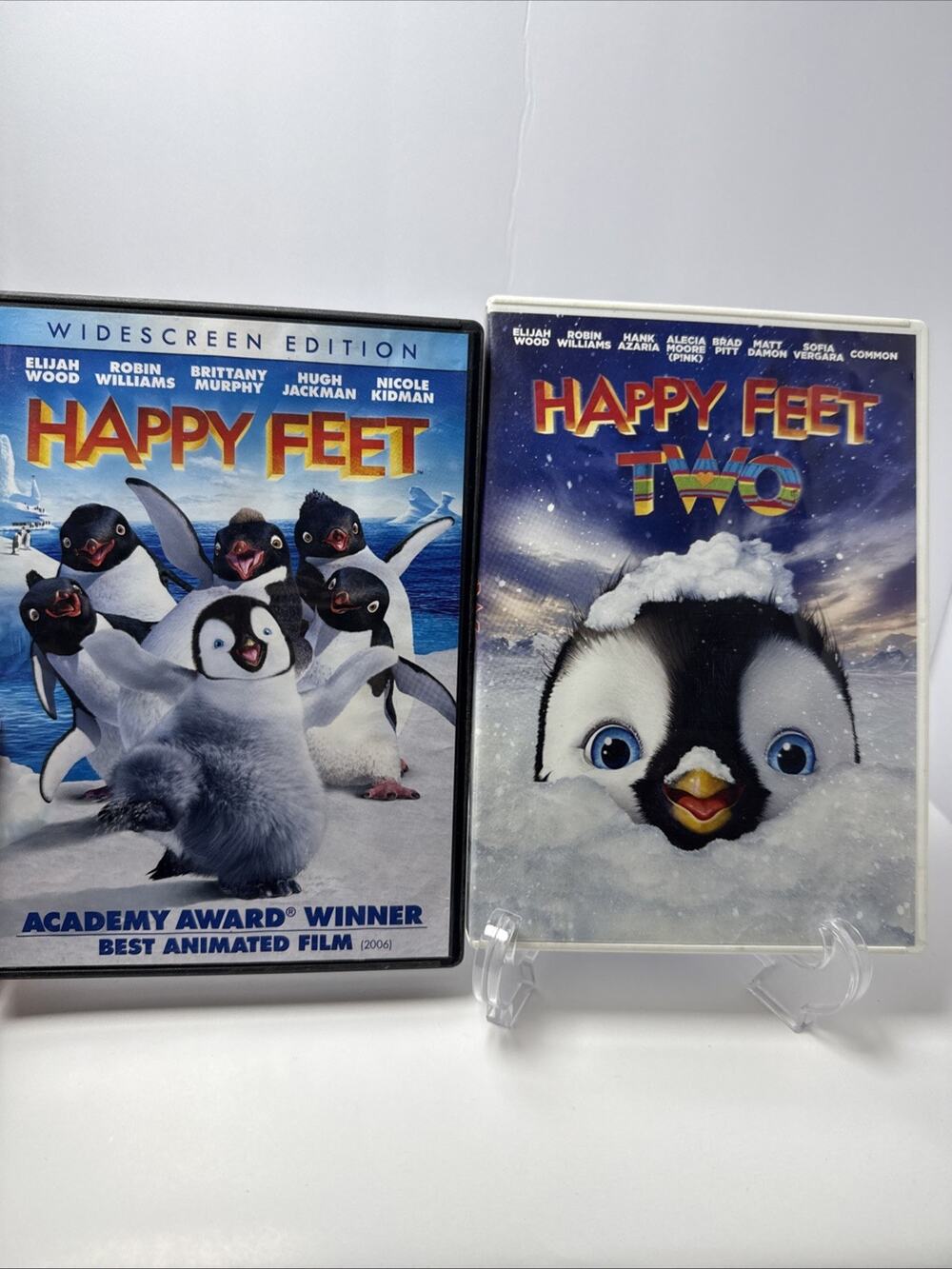 Happy Feet 1 & 2 (DVD, 2006) Very Good Condition